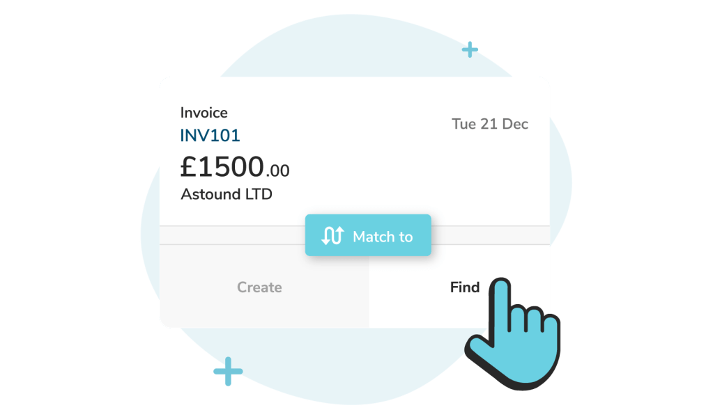 image to show how to invoice match
